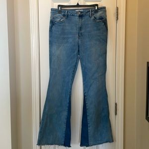 Vervet flare wide leg jeans size 15 / 32